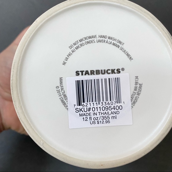 NEW - Starbucks Sign Language Ceramic Mug 12 oz Coffee Brings Us Together Deaf - Picture 7 of 7